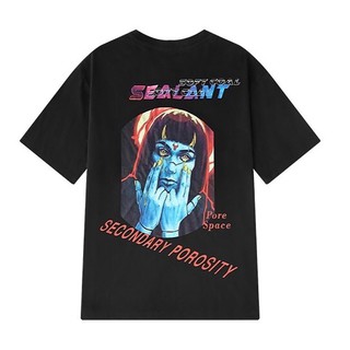 Áo thun sealant đen unisex