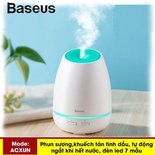 MÁY PHUN SƯƠNG KÈM XÔNG TINH DẦU BASEUS CREAMY-WHITE AROMA CHÍNH HÃNG [NEW 100%]