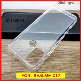 Ốp Realme C17 dẻo trong suốt (Loại đẹp)
