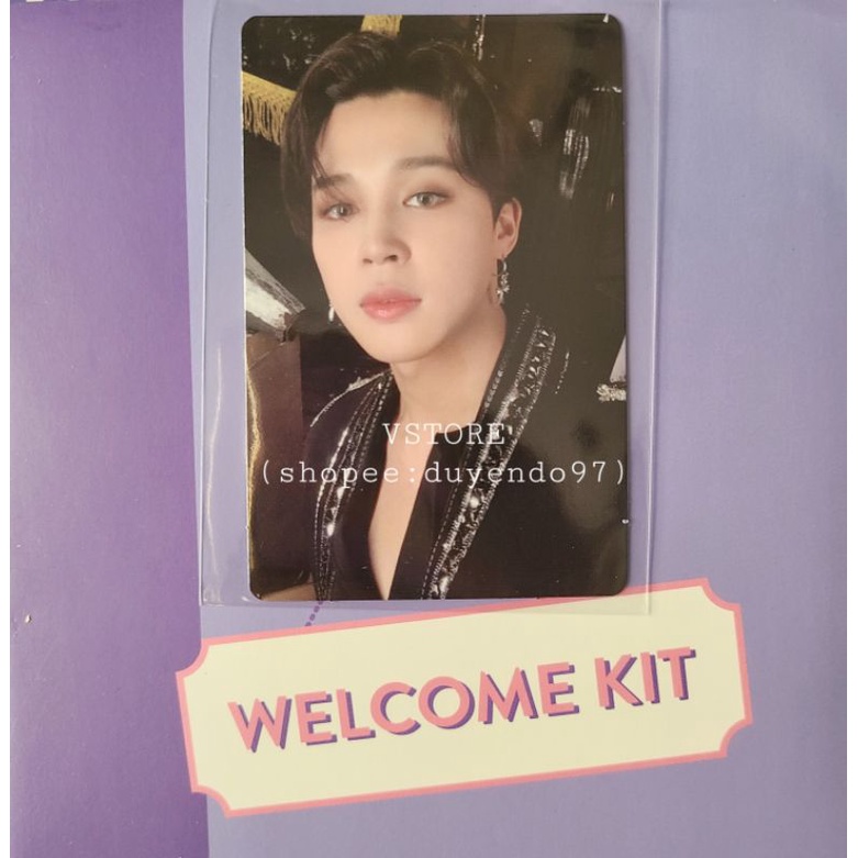 BTS OFFICIAL, Card JIMIN - PARK JIMIN Album, Pob, Dvd, Blu, Dicon, Minicard, Postcard...(Hàng off, có sẵn)