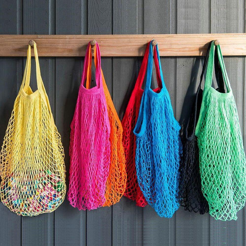 Túi Lưới Đựng Đồ Bằng Cotton Có Thể Tái Sử Dụng