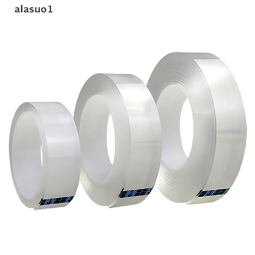 [alasuo1] Băng Keo Hai Mặt Nano Trong Suốt Có Thể Giặt Và Tái Sử Dụng [VN]