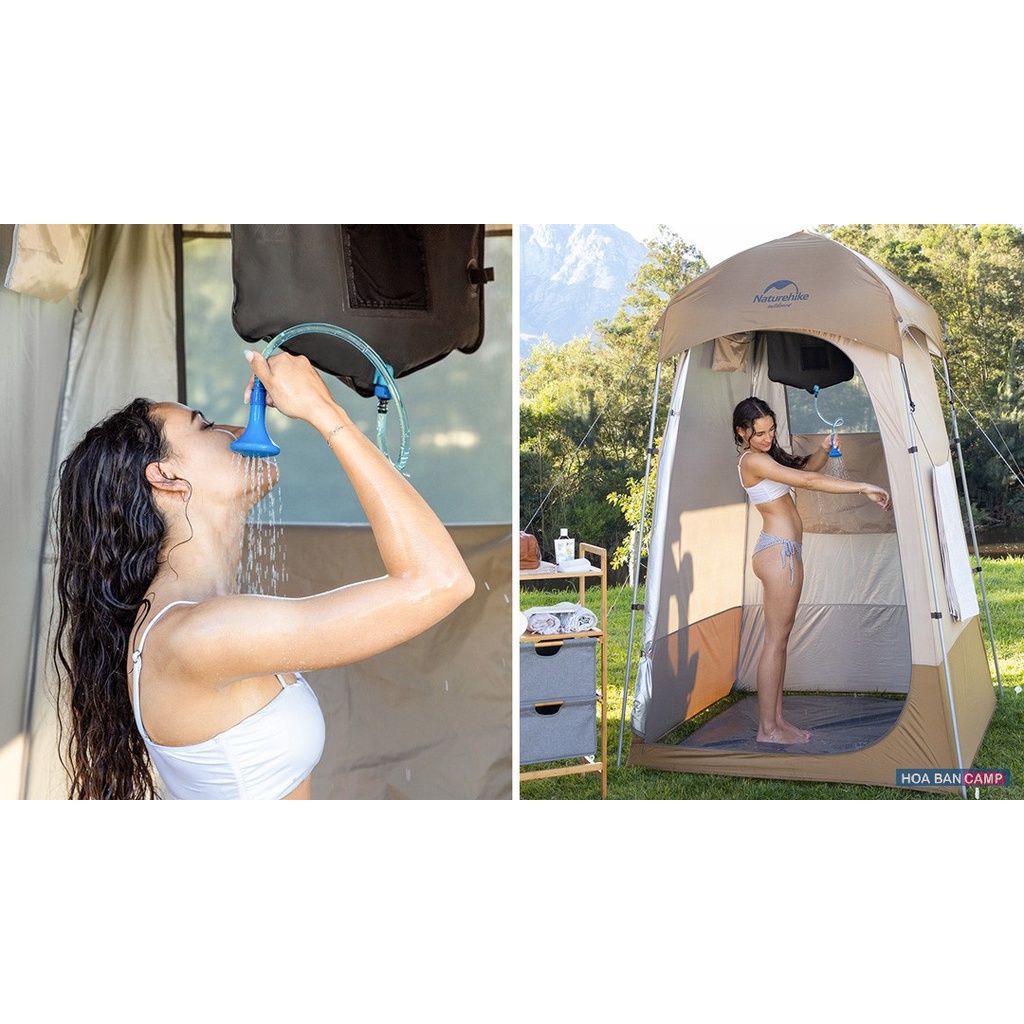 Túi Đựng Nước Tắm Năng Lượng Mặt Trời NatureHike NH21SJ032 | 20L