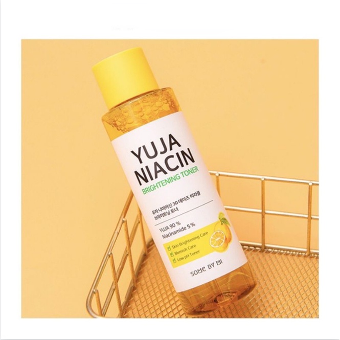 Some By Mi Yuja Niacin 30 Day Miracle Brightening Toner Cải thiện làn da xỉn màu Làm sạch sâu lỗ chân lông Nước hoa hồng