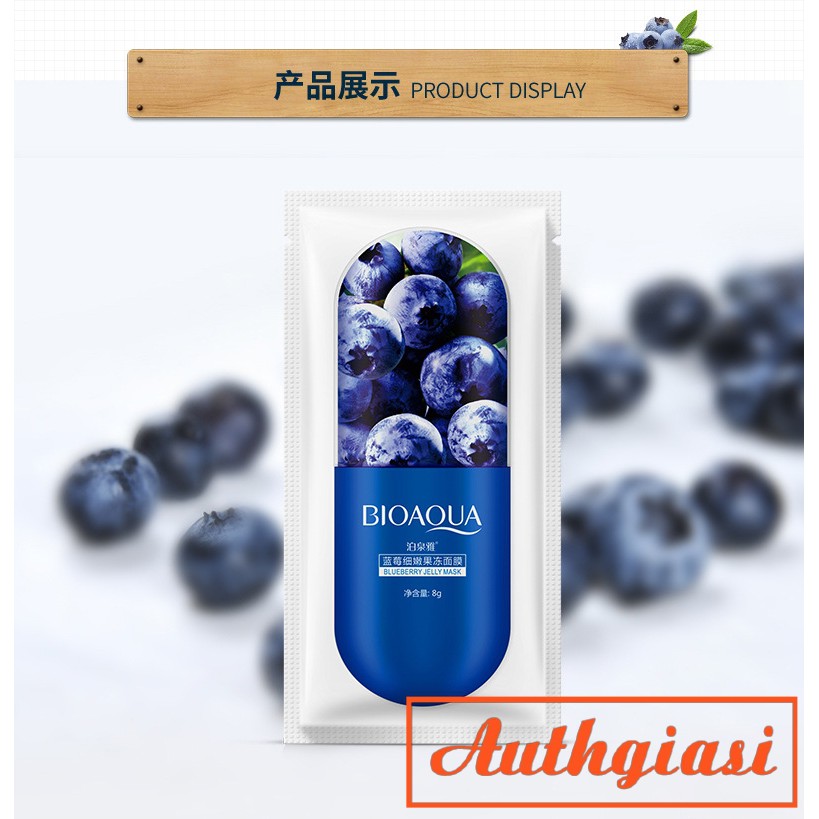 Mặt Nạ Ngủ Viên Thuốc Dưỡng Ẩm Trắng Da Bioaqua Jelly Mask 8g | Thế Giới Skin Care