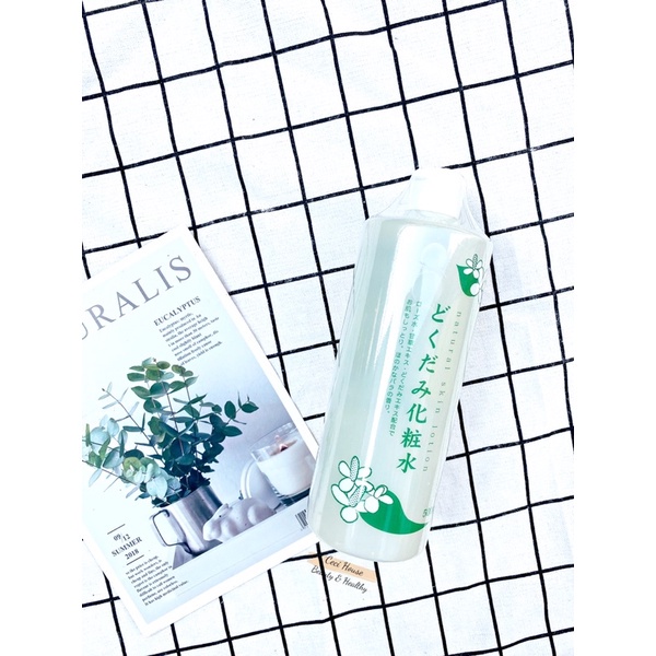 Nước hoa hồng Lotion Dokudami, toner diếp cá tía tô giúp dưỡng ẩm trắng da chính hãng từ Nhật Bản 500ml Rose.beautify