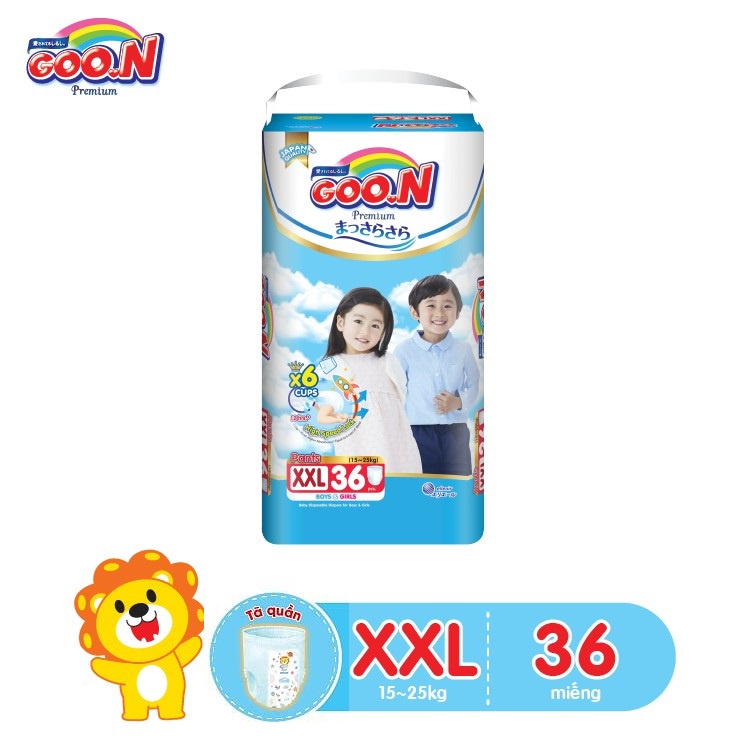 Tã quần Goo.N Premium size XXL 36 miếng (cho bé 15-25kg)