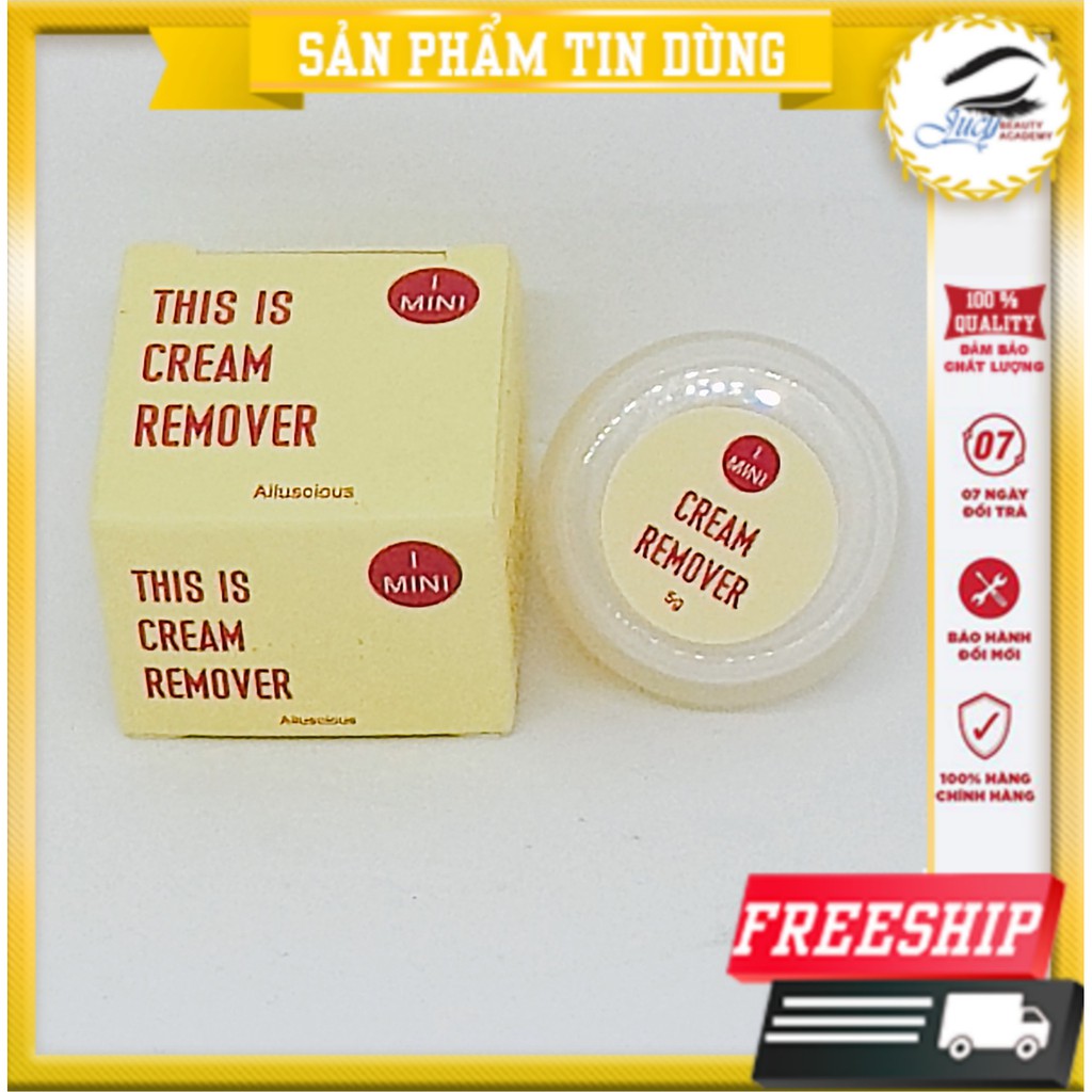 Sáp Tháo Mi Hàn Quốc Ít Cay nóng 5Gr