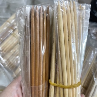 [Bán lẻ] Kim đan gỗ 2 đầu (chiều dài kim: 13cm)
