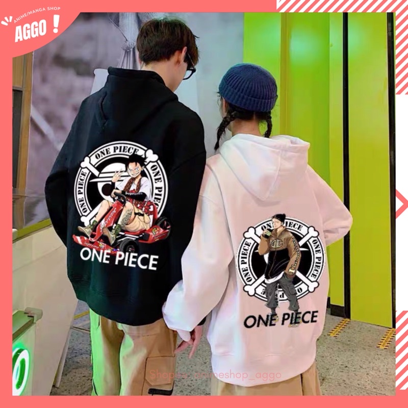 [ CÓ ẢNH THẬT] Áo Hoodie Nỉ Dài Tay One Piece ( Luffy, Zoro, Nami, Sanji, Robin) Mẫu Đẹp Cực Chất