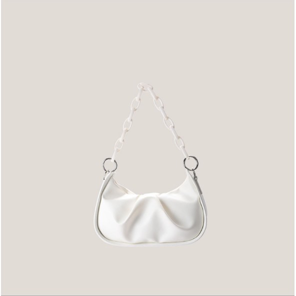 Túi da nhún phối dây nhựa hàng Quảng Châu S093