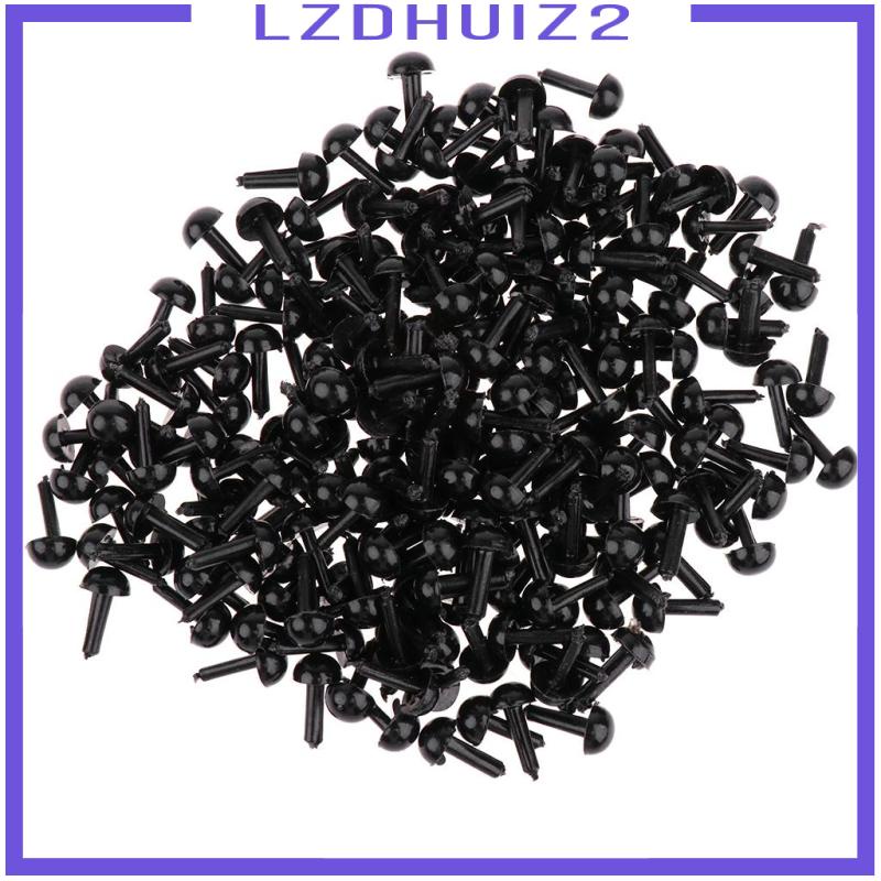 Set 200 Mắt Nhựa 5mm An Toàn Cho Búp Bê / Gấu Bông