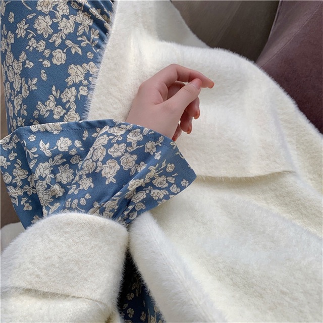 Áo khoác lông dáng dài