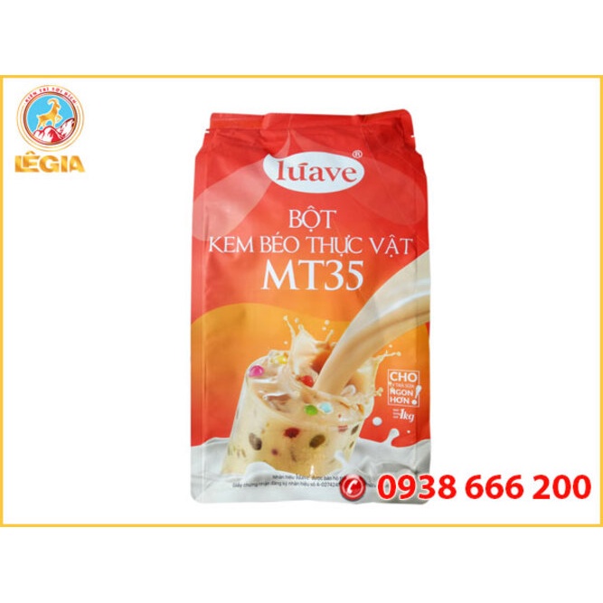 Bột Kem Béo LUAVE MT35 và FRIMA HÀN QUỐC 1KG (Nguyên Liệu Pha Trà Sữa) | BigBuy360 - bigbuy360.vn