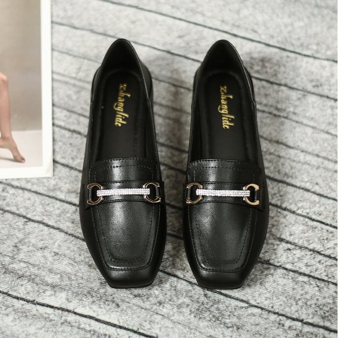HÀNG CÓ SẴN (Size 40➡️44) _ Giày Oxford Khóa Dây Ngang da siêu mềm _Big Size | BigBuy360 - bigbuy360.vn