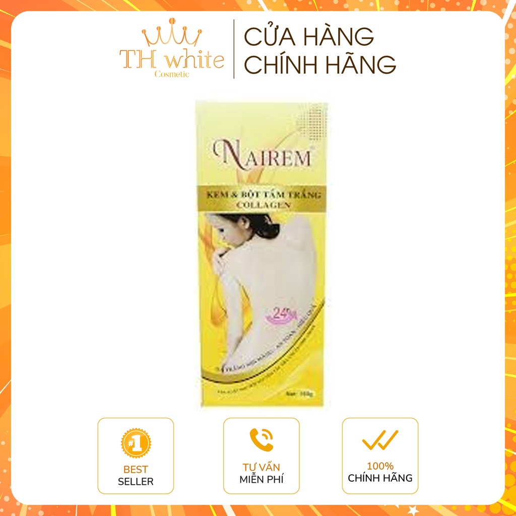 Kem Tẩy Trắng Da Toàn Thân Nairem 150g