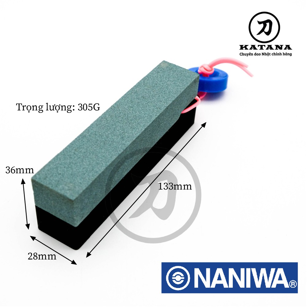 Đá mài Naniwa Nhật Bản 2 mặt độ mịn #150/#800 (133x28x36)