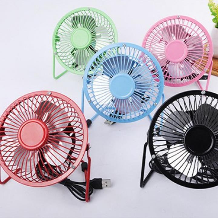 Quạt sắt mini  Loại cực mát cực mạnh -MÀU NGẪU NHIÊN