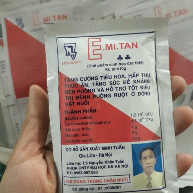 100 GÓI CHẾ PHẨM SINH HỌC ĐẶC BIỆT EMITAN