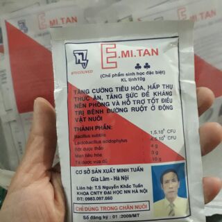 100 gói chế phẩm sinh học đặc biệt emitan