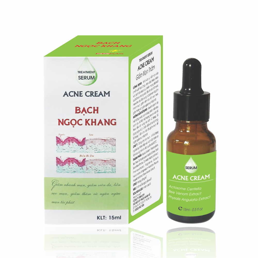 Serum giảm mụn thâm 15ml - Serum Acne Cream Bạch Ngọc Khang