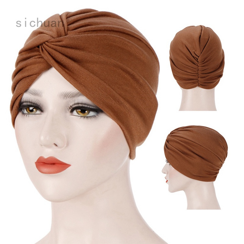 Mũ Turban Màu Sắc Kẹo Ngọt Phong Cách Ấn Độ