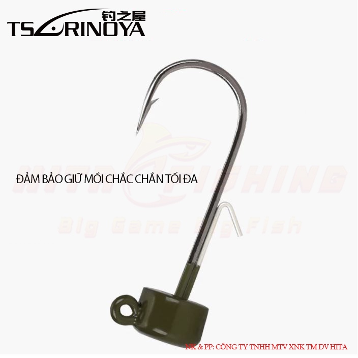 Lưỡi Jig Head P69 Tungsten Tsurinoya Hitalure