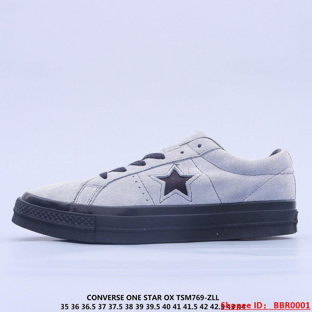 [YSG2020] Giày thể thao Converse One Star Ox đen xám