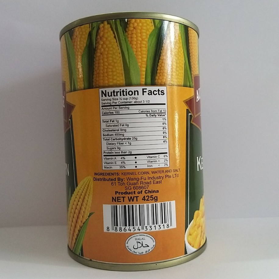 Bắp vàng ngâm Fancy Whole Kernel Corn 425g