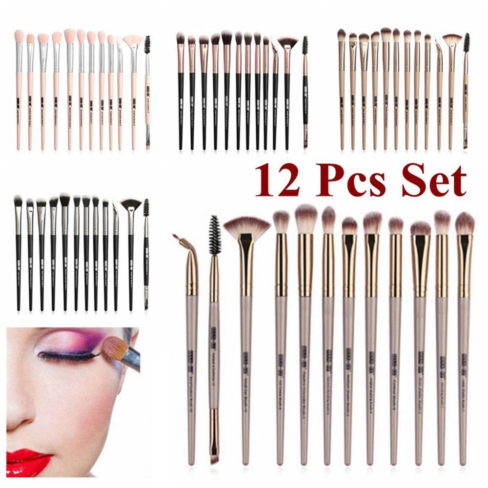 Set 12 Cọ Trang Điểm Chuyên Nghiệp