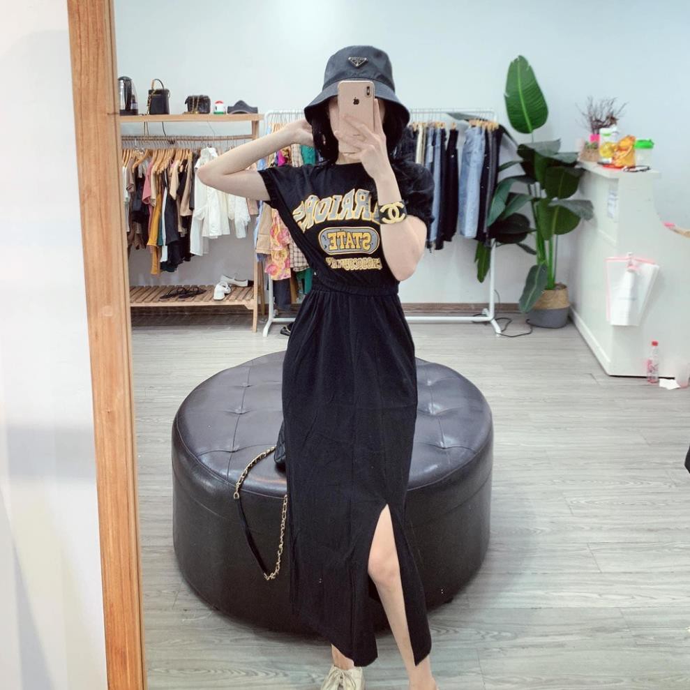 Set đồ nữ cá tính, set váy dài áo thun đi chơi sang chảnh mùa hè đẹp 8A00009 TKBHH | BigBuy360 - bigbuy360.vn