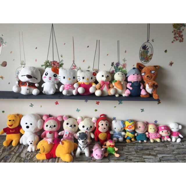 Set gấu bông hỗn hợp