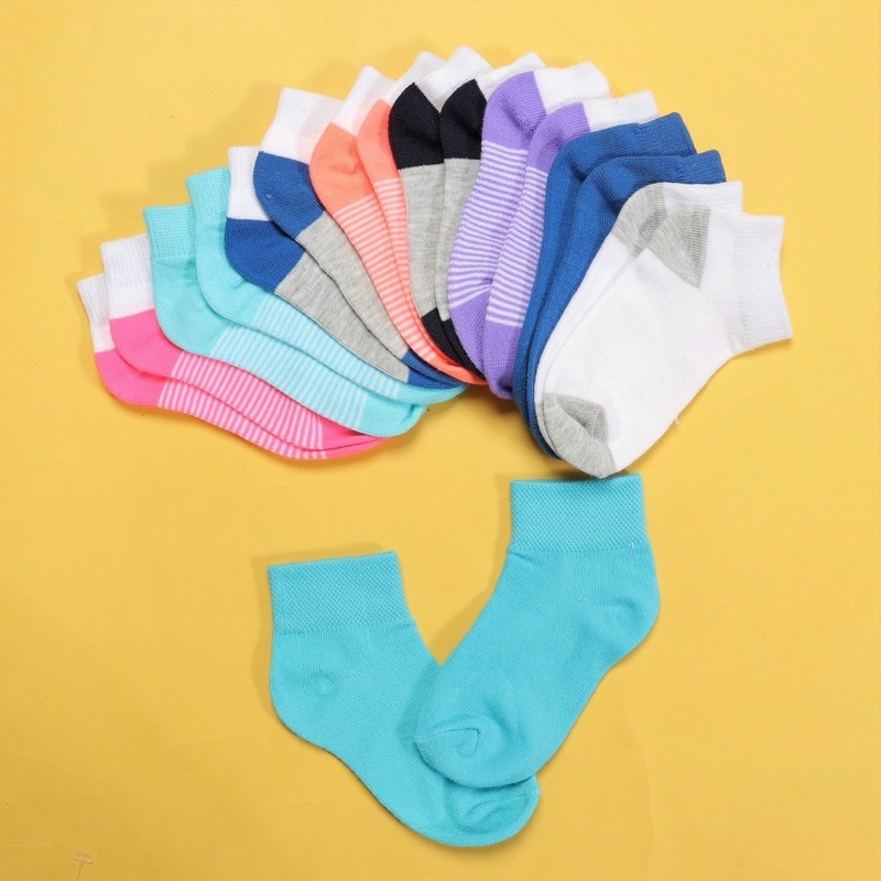 Set 5 đôi vớ bé trai, bé gái xuất dư