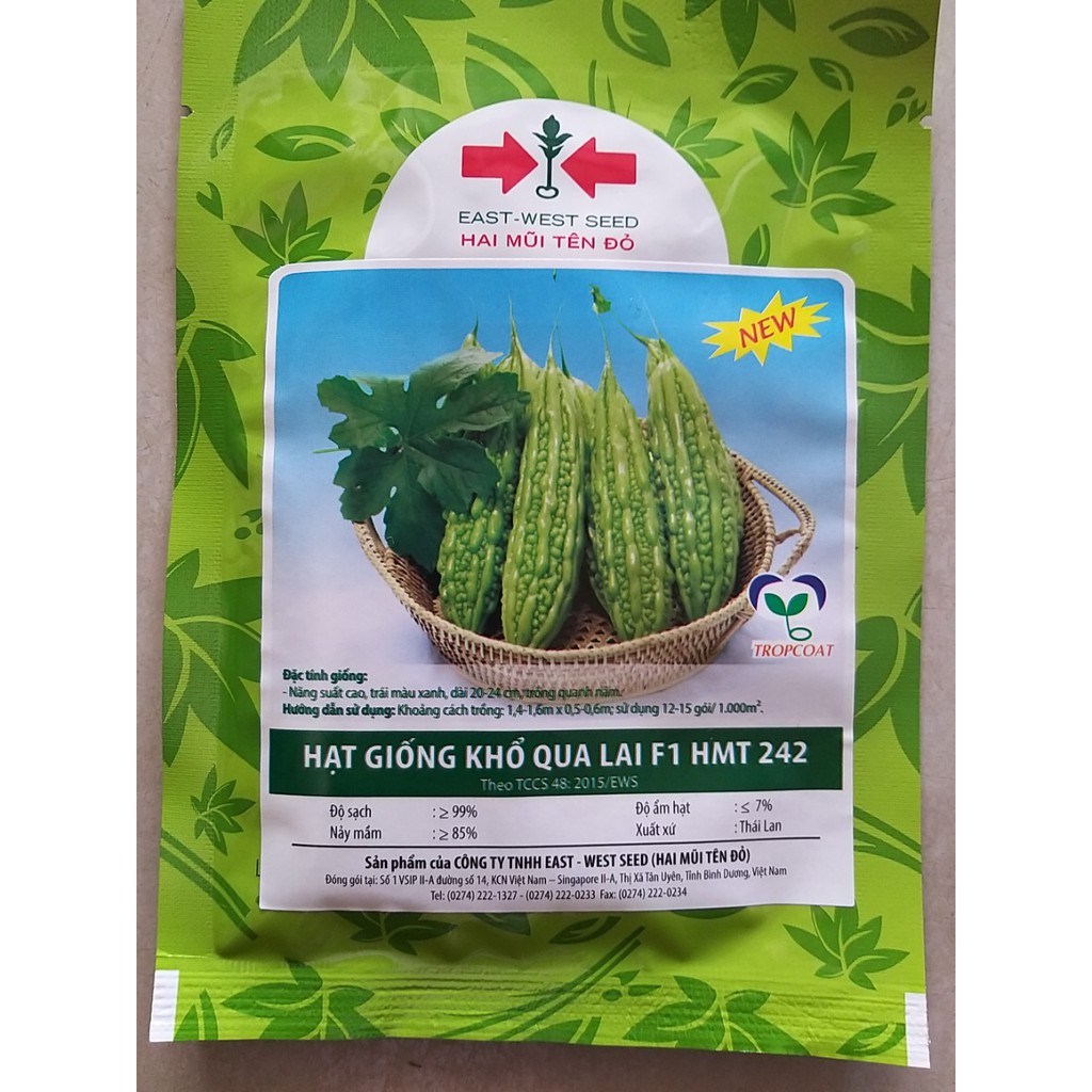 Hạt giống khổ qua lai F1 HMT 242 gói 20g