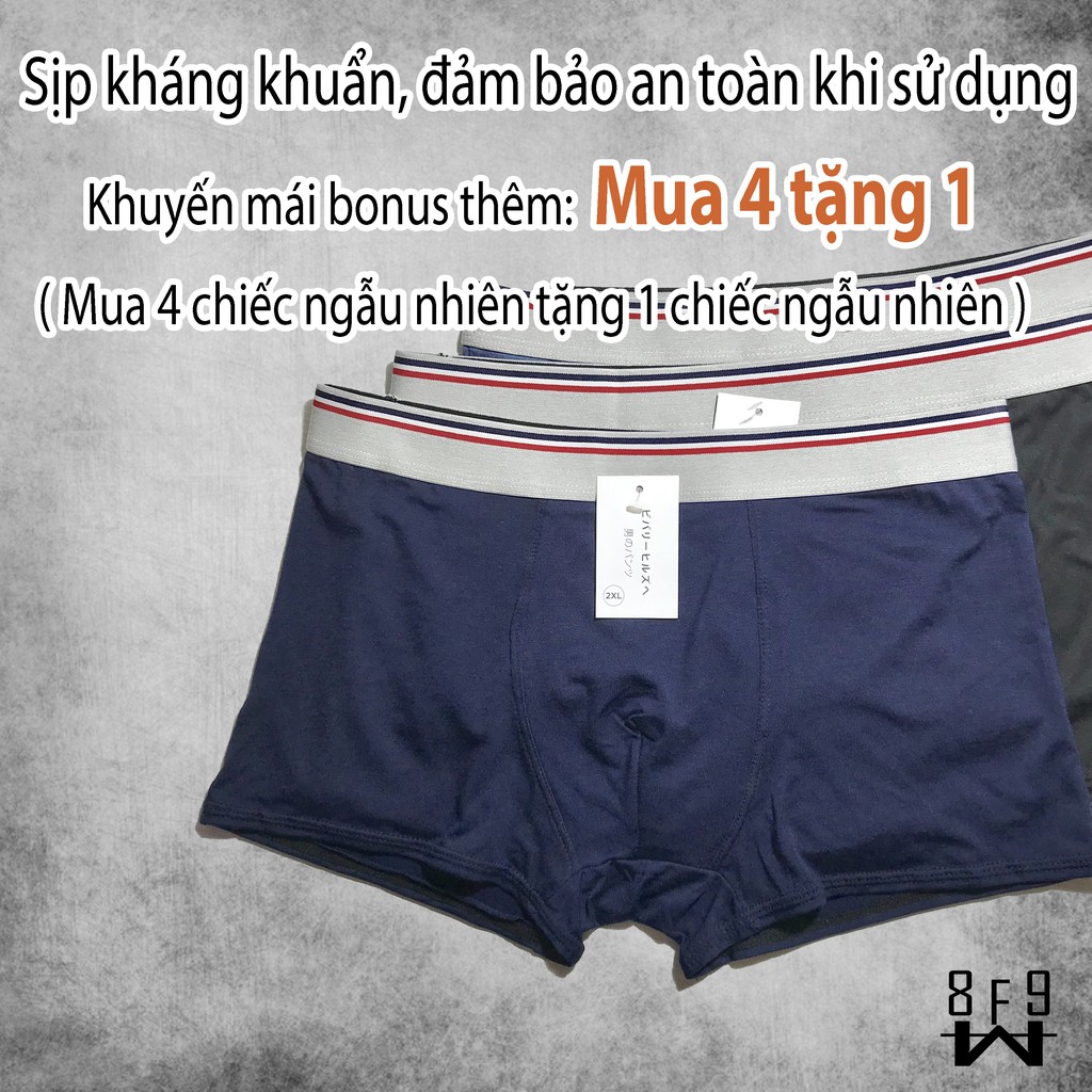 Quần sịp đùi nam,quần lót boxer nam cao cấp, co giãn 4 chiều, thoáng mát, mềm mại