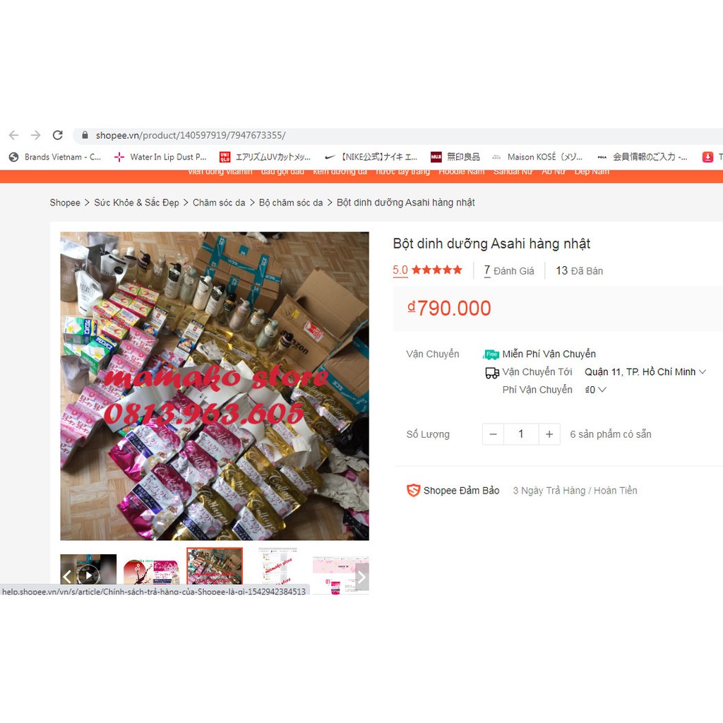 Dạng Bột pha dinh dưỡng Asahi  Perfect Asta Powder 447g/2025 dành cho 25+/Bill nhật/60 ngày