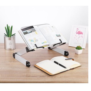 Kệ 360° điều chỉnh tư thế đọc sách, Laptop Aluminium ABS 