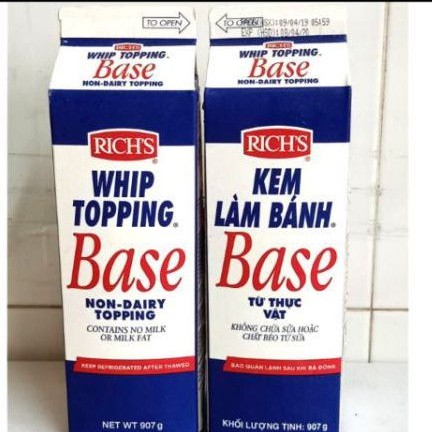 kem base whip topping nhận ship gard và now