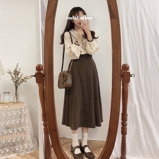 Áo sơ mi nữ cổ bèo