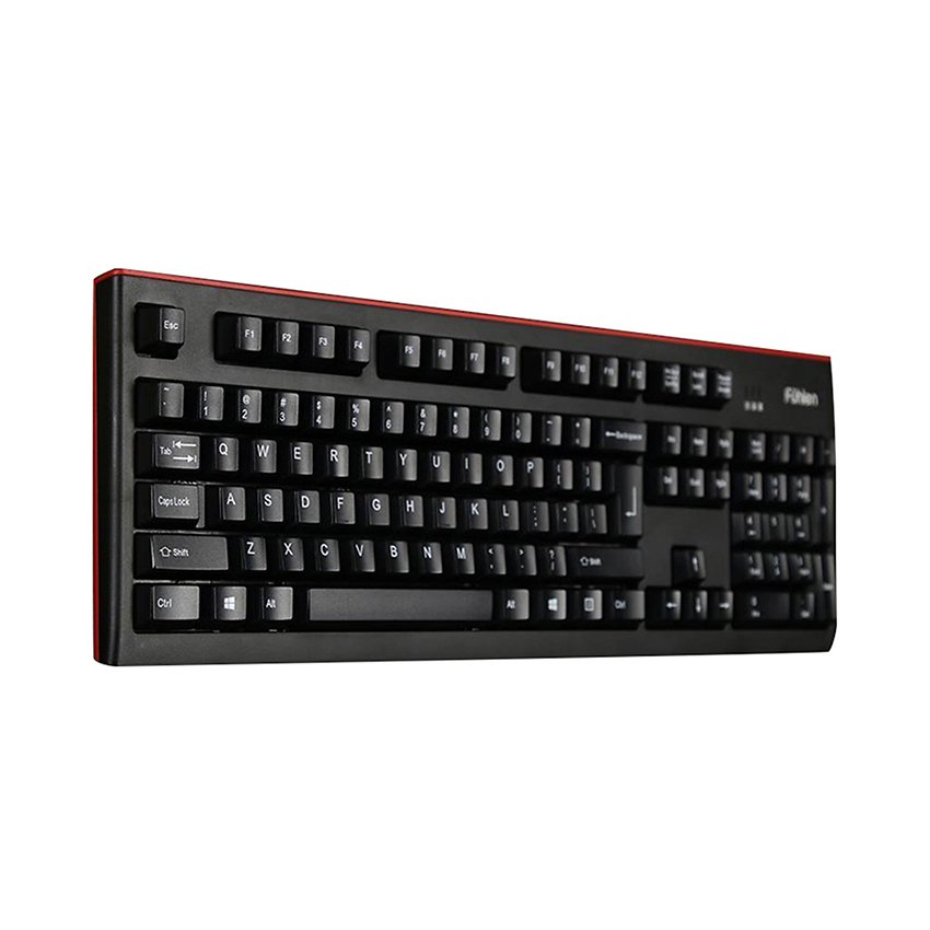 [Mã SKAMSALE03 giảm 10% đơn 200k] Bàn phím Fuhlen L500S (USB/Black-Red)