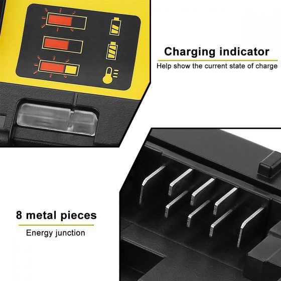 Sạc Dewalt DCB118- 3A , điện 220v. BN.