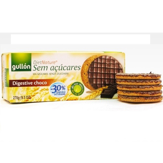 Bánh quy GULLON không đường DIGESTIVE CHOCO 270g