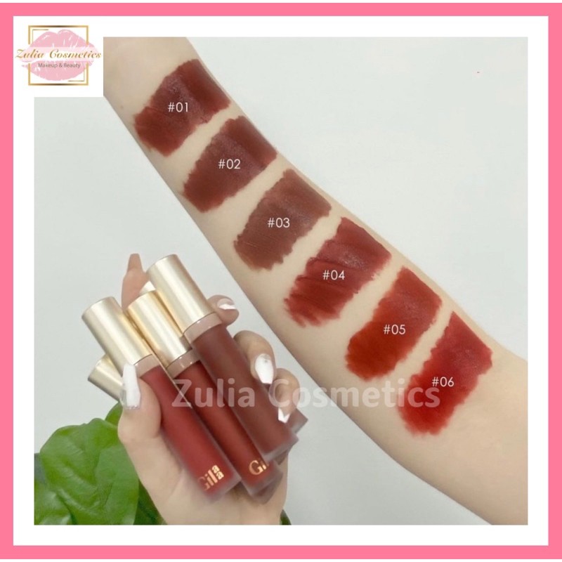 [ FREE SHIP ] Son Gilaa Long Wear Lip Cream Chính Hãng siêu lỳ