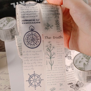 Băng Dán Washi Tape Style Vintage Hàng Chất Lượng Cao