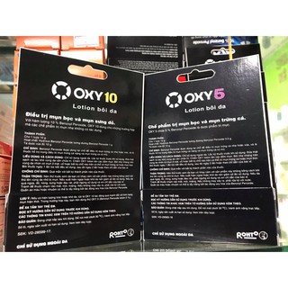 Kem chấm mụn Oxy 5 - Oxy 10 (Chính Hãng)
