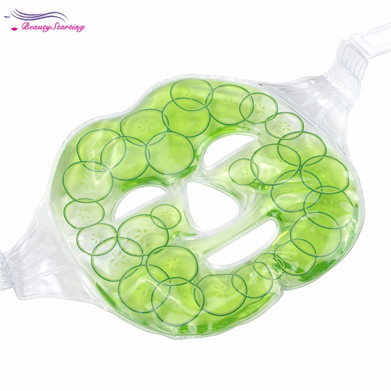 Mặt nạ gel dưa chuột chườm lạnh/nóng giúp giảm mệt mỏi và se khít lỗ chân lông