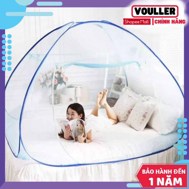 Màn Chụp Vouller Tự Bung Cao Cấp 1M6X2M Mùng Chụp Tự Bung Chống Muỗi Hiệu Quả