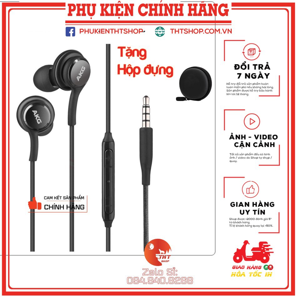Tai Nghe Samsung AKG S9/NOTE9 Bảo Hành 1 Đổi 1 12Tháng.