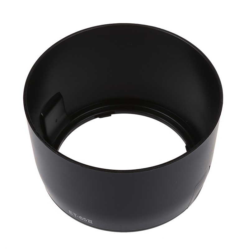 ET-65III Camera Lens Hood Black for Canon EF 85mm 100mm 135mm 70-210mm 100-300mm