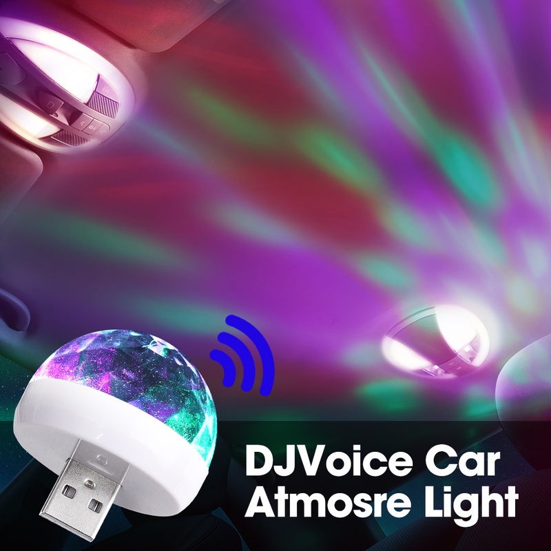 Đèn Led USB Mini Tạo Hiệu Ứng Ánh Sáng Đêm Độc Đáo Trang Trí Nội Thất Xe Hơi